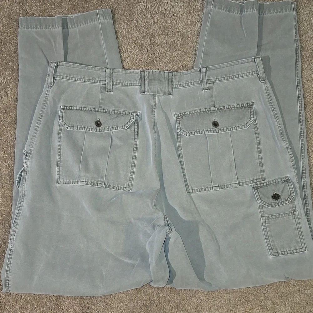 Eddie Bauer Multiple Pocket Outdoor Grey Cargo Pants Size 38